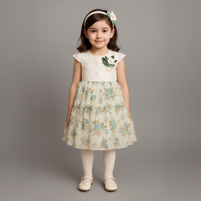 Floral Fantasy Green