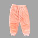 Bears & Chick in Pink Corduroy & Guzz Feather Inside 2 Pcs Set