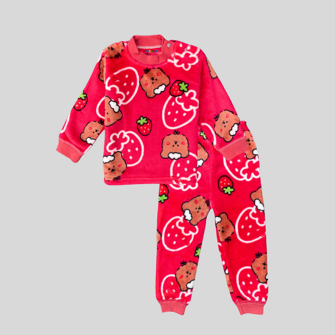 Bear Big Strawberry in Red FR