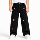 Sweet Heart Black Jeans