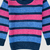 Blue, Pink & Dark Blue Broad Stripped 12 Sweater