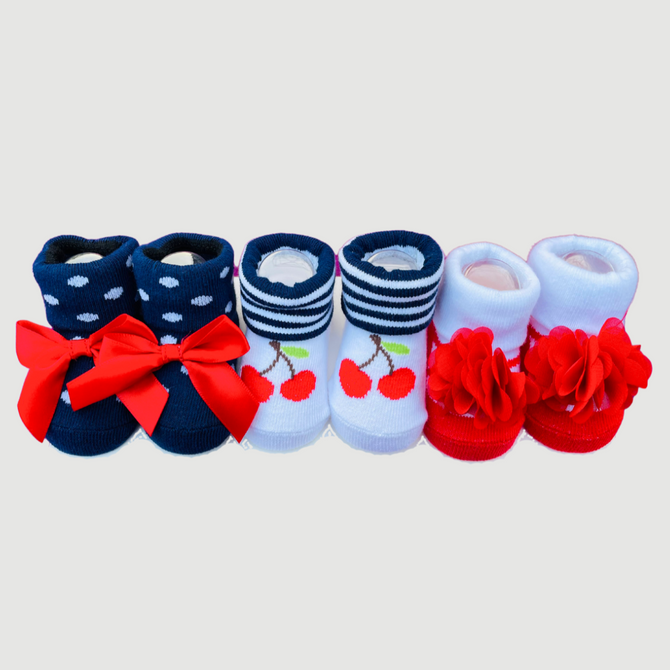 Booties Sockes G5 Pack of 3