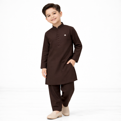 Ameer Brown Kurta Trouser