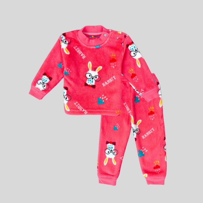 Bunny with Glassies in Diff Pink FR