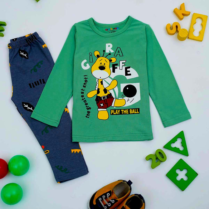 Play with Giraffe in Green JC