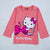 Hello Kitty Baby in Sweet Pink Full Sleeves Tee & Pajama Set