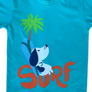 Dog Surf Sea Green Tee JC