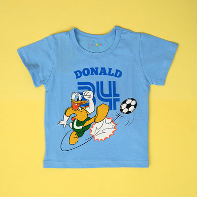 Donald 34 in Blue Tee and Shorts Set