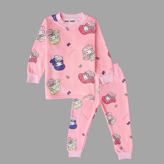 Girl in Fashion in Pink FF