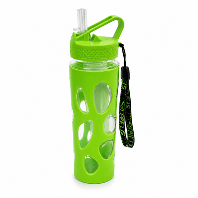 Green Crystal Sipper Bottle