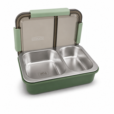 Homeatic 304 Steel Bento Box