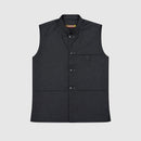 Royal Black Waistcoat