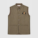 Festive Jamawar Waistcoat