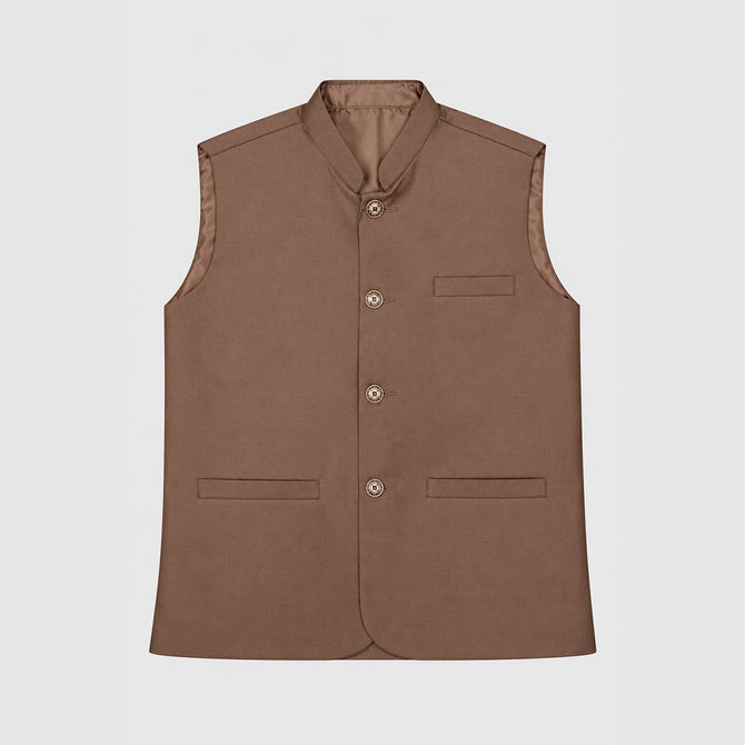 Classic Mocha Waistcoat