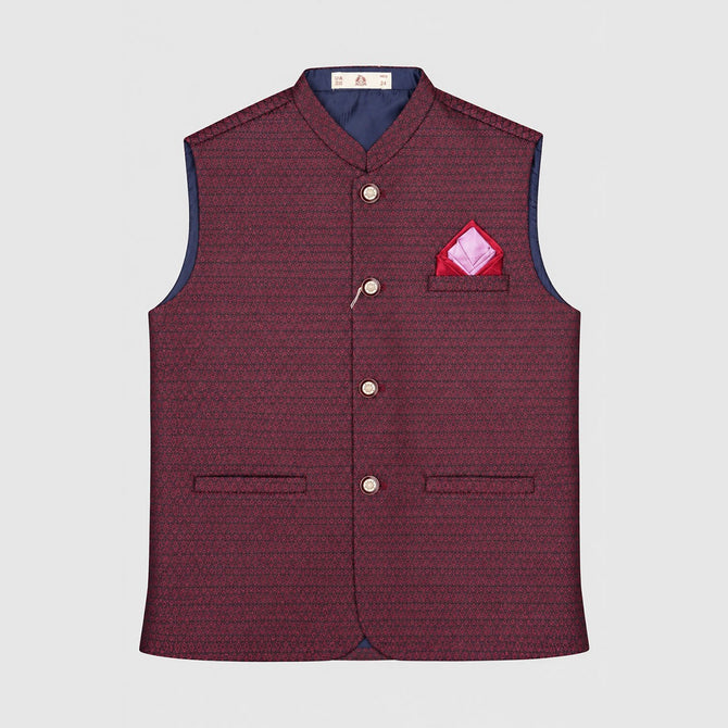 Burgundy Royale Waistcoat