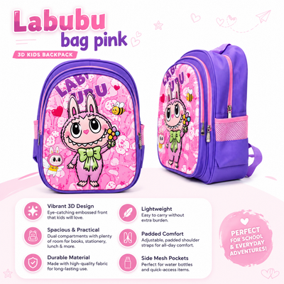 Labubu Bunny Bliss 3D Bag