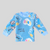 Love Bear in Sky Blue Soft Rabbit Fur Full Sleeves Shirt & Pajama Set