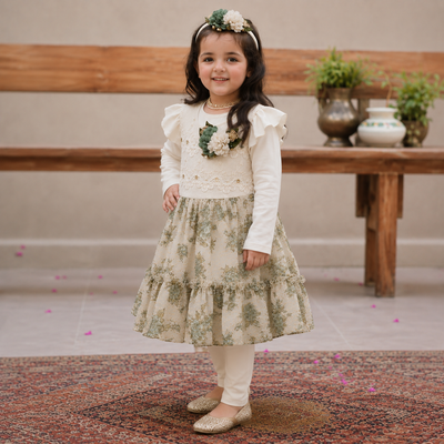 Floral Fantasy Green