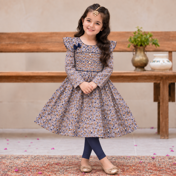 Dusty Blue Garden Outfit