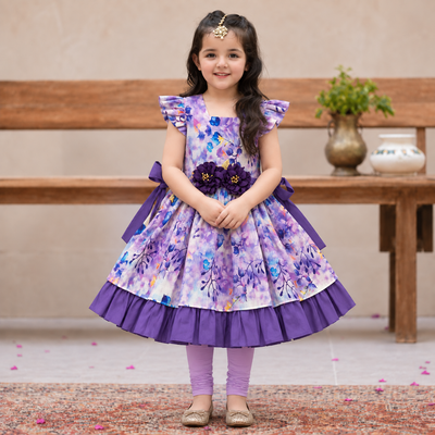 Lavender Dream Frock Set