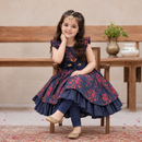 Midnight Rose Frock Set