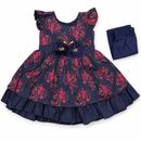 Midnight Rose Frock Set