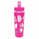 Pink Crystal Sipper Bottle