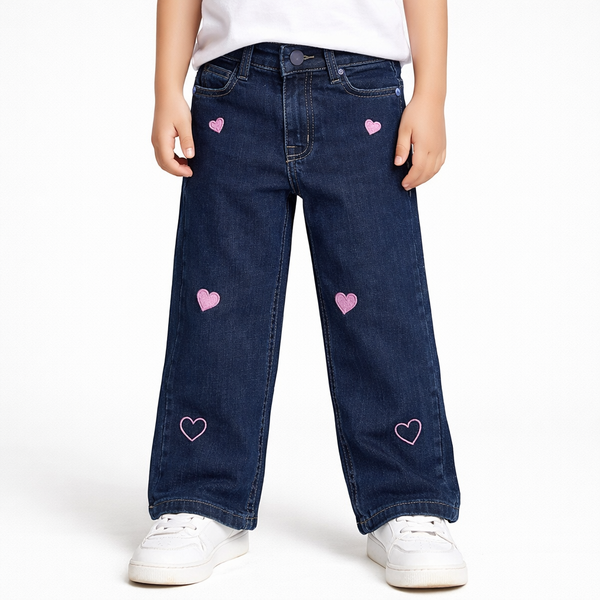 Sweet Heart Navy Denim Jeans