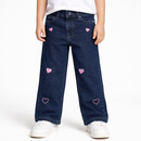 Sweet Heart Navy Denim Jeans