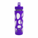Purple Crystal Sipper Bottle