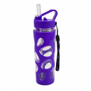 Purple Crystal Sipper Bottle