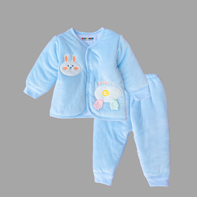 Rabbit Corduroy & Guzz Feather Blue