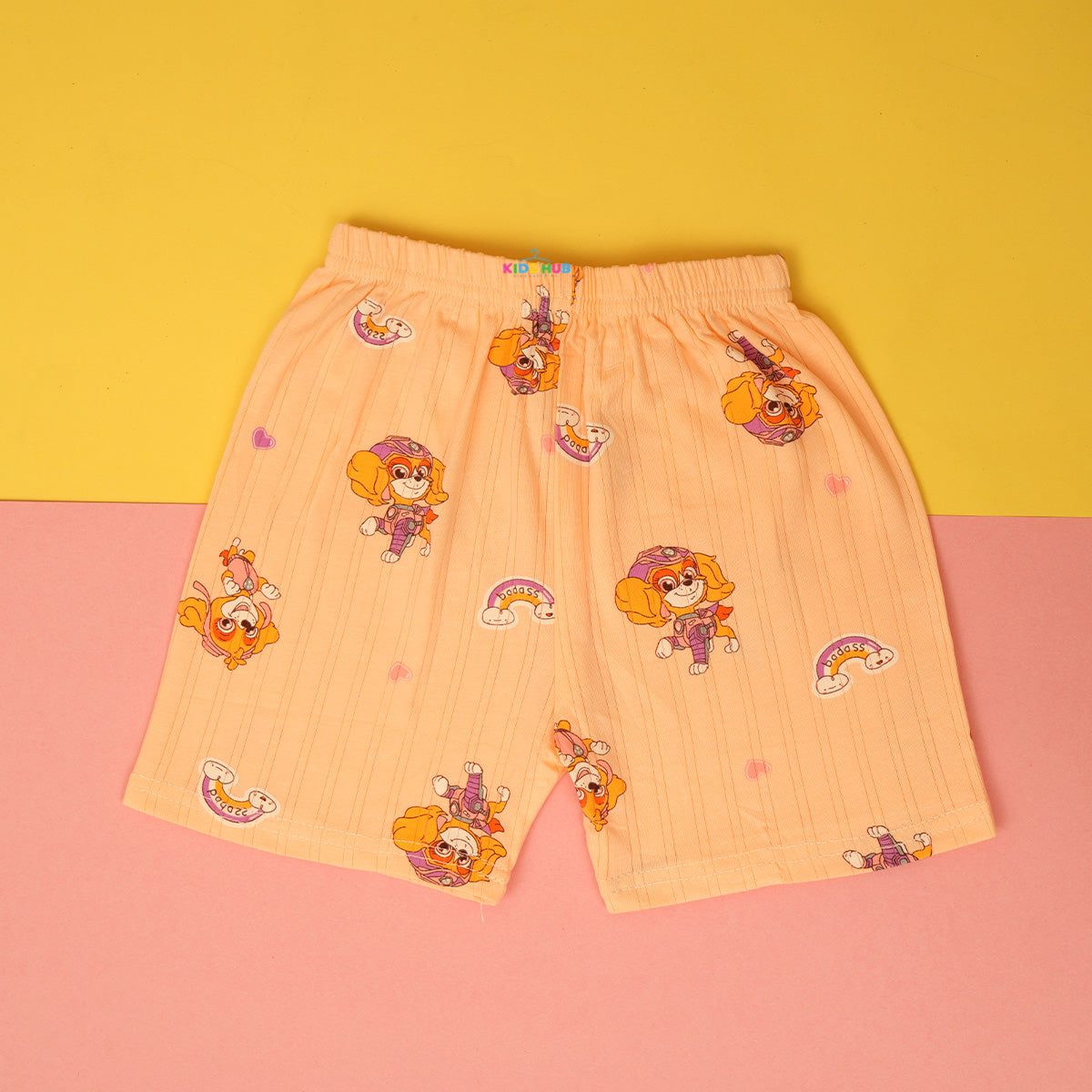 Skye Paw Petrol in Peach Tee and Shorts Set – Kids Hub