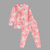 Weird Rabbit in Pink Fleece Full Sleeves Shirt & Pajama Set