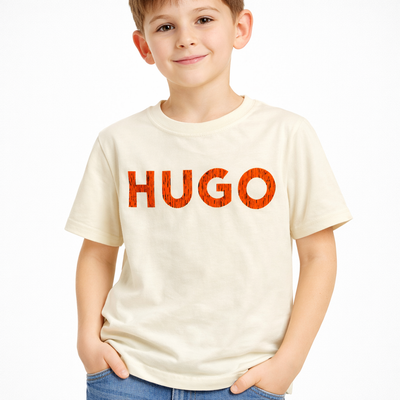 Hugo Cream Street Tee