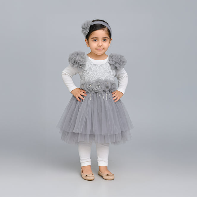 Frosted Rose Dress