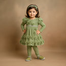 Olive Bloom Frock