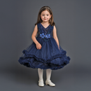 Midnight Ruffle Bloom