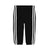 Side Striped Black Fleece Sweatpants