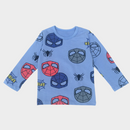 Spider Full Sleeves Tee & Pajama Set