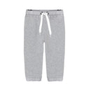 Side Striped Grey Fleece Sweatpants